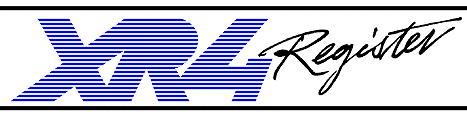 XR4 Register logo